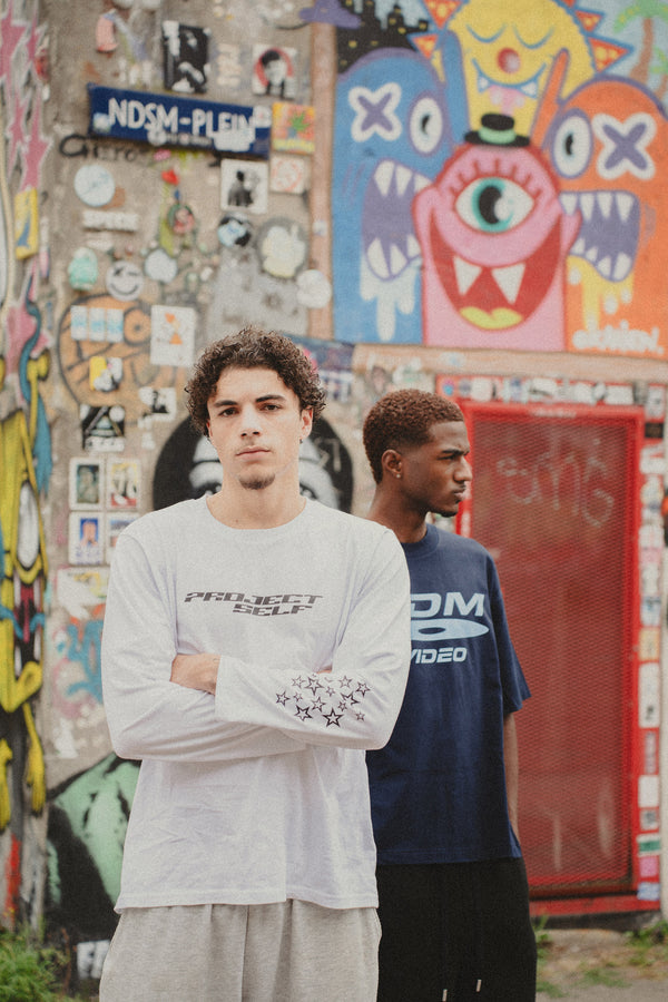 Star Longsleeve White
