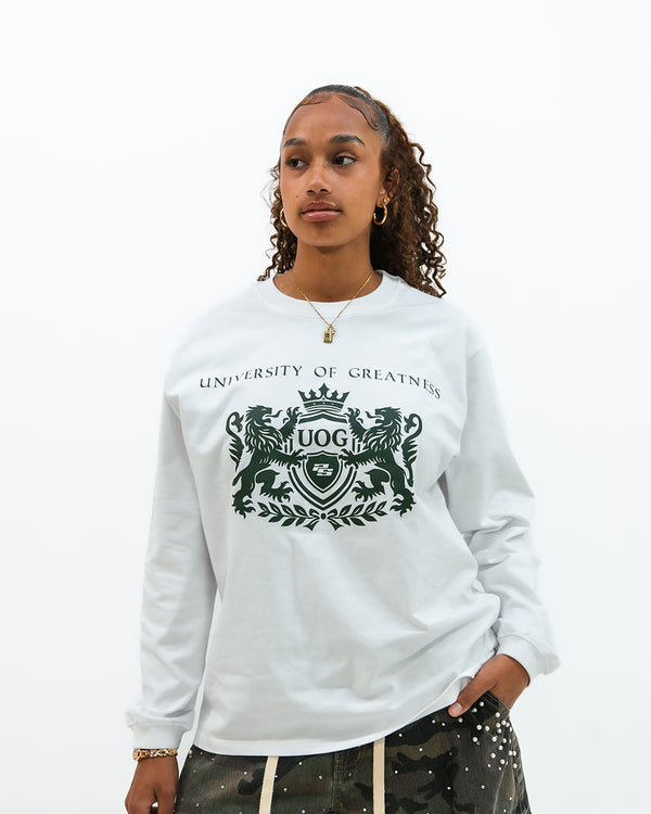 Emblem Longsleeve White