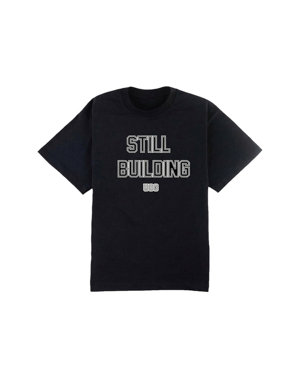Still Building Tee Black