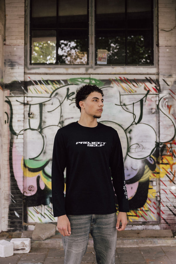 Star Longsleeve Black
