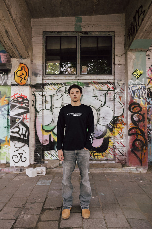 Star Longsleeve Black