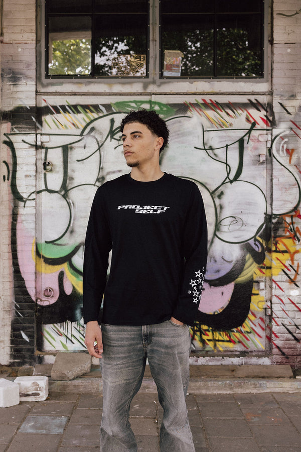 Star Longsleeve Black